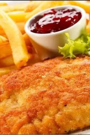 Menú - Milanesa con papas