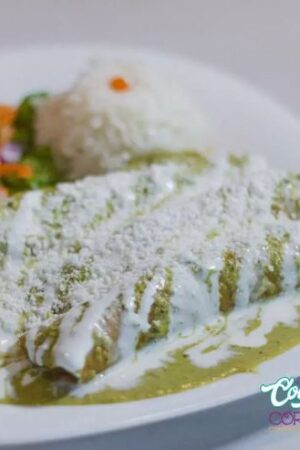 Menú - Enchiladas Poblanas